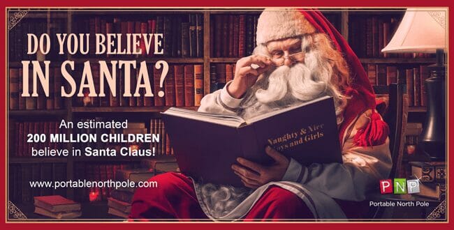 Christmas Magic with the Portable North Pole PLUS 20% Discount Code.
