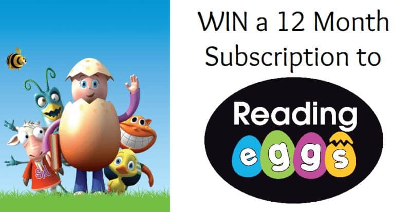 WIN a 12 Month Subscription to Reading Eggs