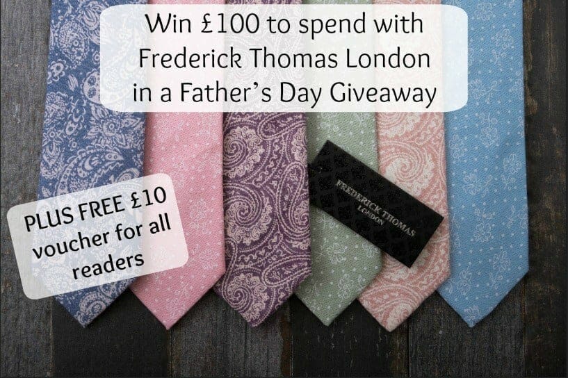 Frederick Thomas London in a Father’s Day Giveaway