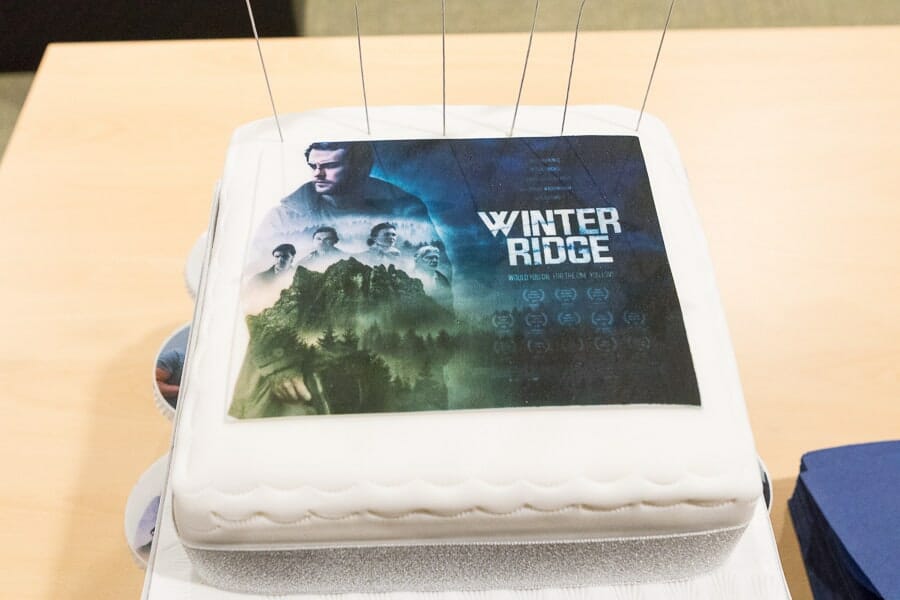 The Corporate Logo Tower Cake from The Brilliant Bakers