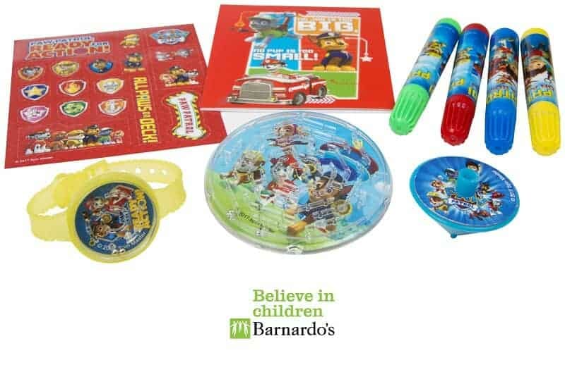 Support Barnados with PAW Patrol Toys