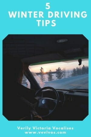 Here are 5 winter driving tips to help ensure your vehicle is in tip-top condition and ready for any snow and ice which comes our way!