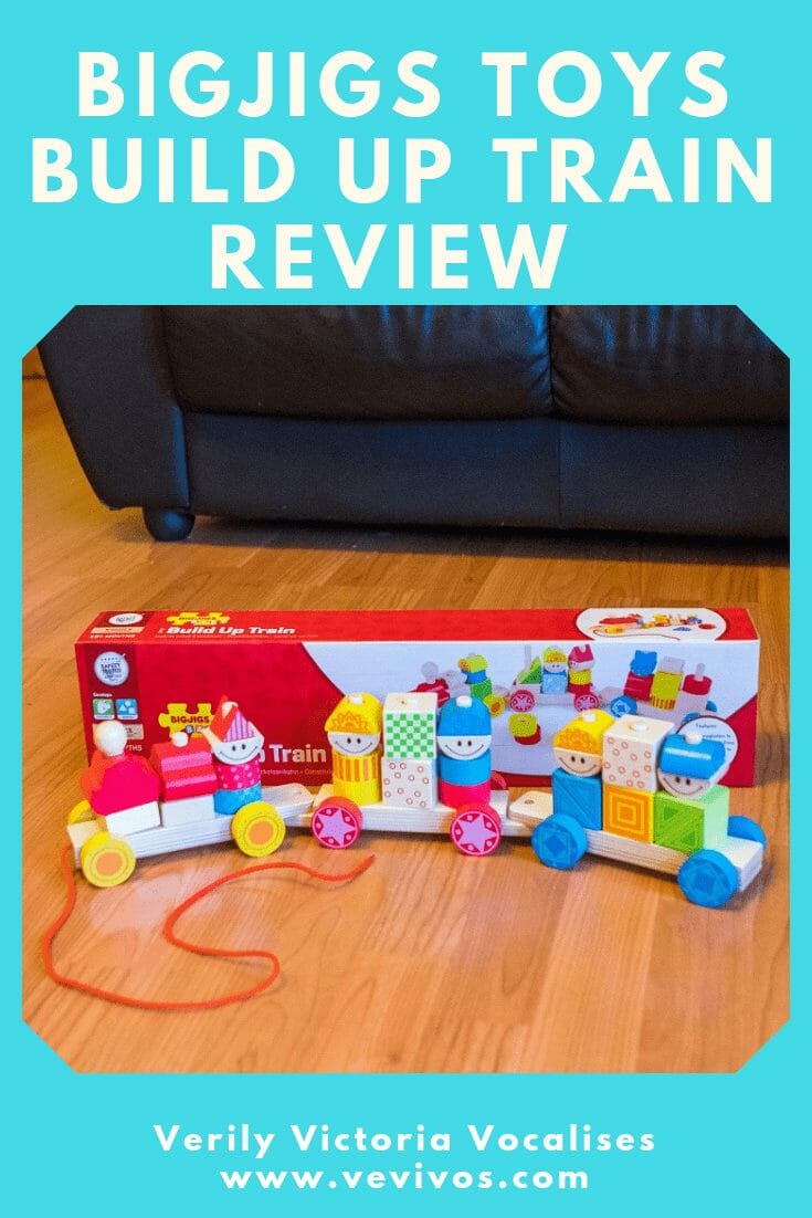 I have had my eye on Bigjigs ever since we started trying for a baby so, I am extremely pleased to have been offered the Build Up Train. Here is my review.