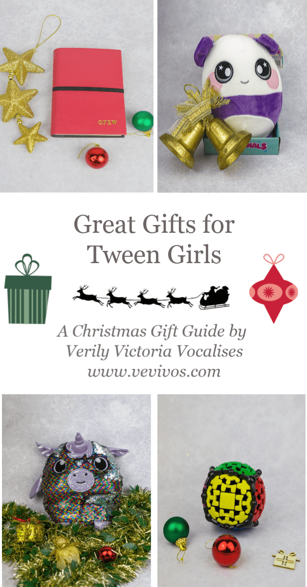Some wonderful companies have given me some really good ideas so if you are looking too, this post is all about great gifts for tween girls.