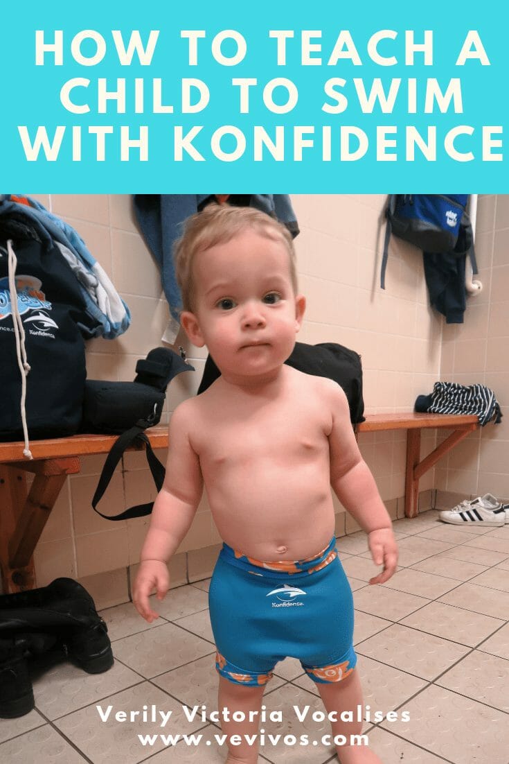 Thanks to Konfidence, and a first term with Water Babies - who definitely know how to teach a child to swim - Rex has started his swimming journey.