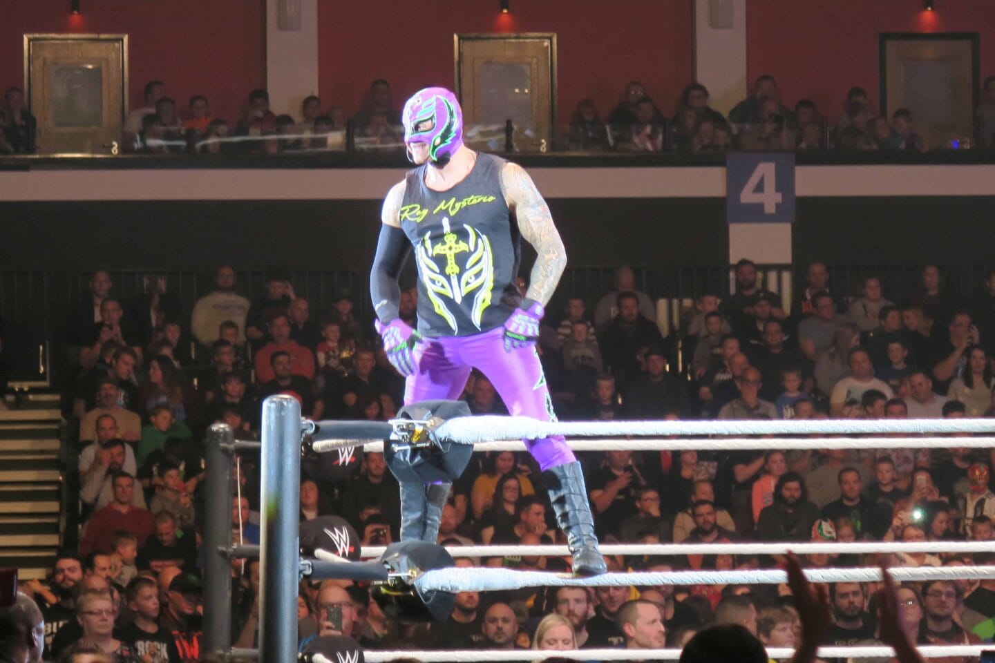 Rey Mysterio at WWE Live UK Cardiff November 2018