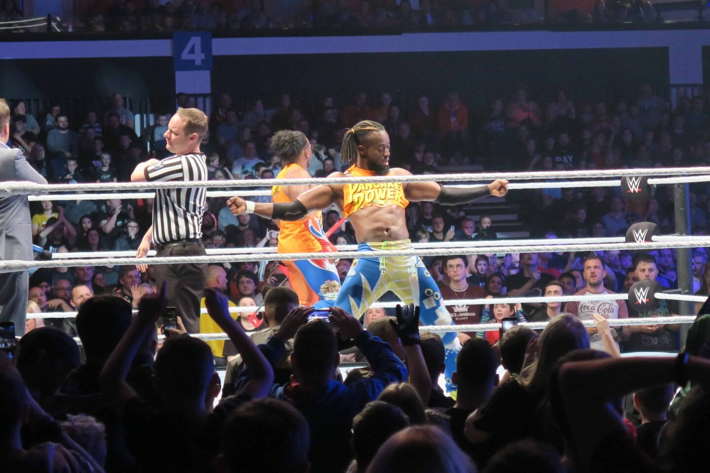 The New Day at WWE Live UK Cardiff November 2018