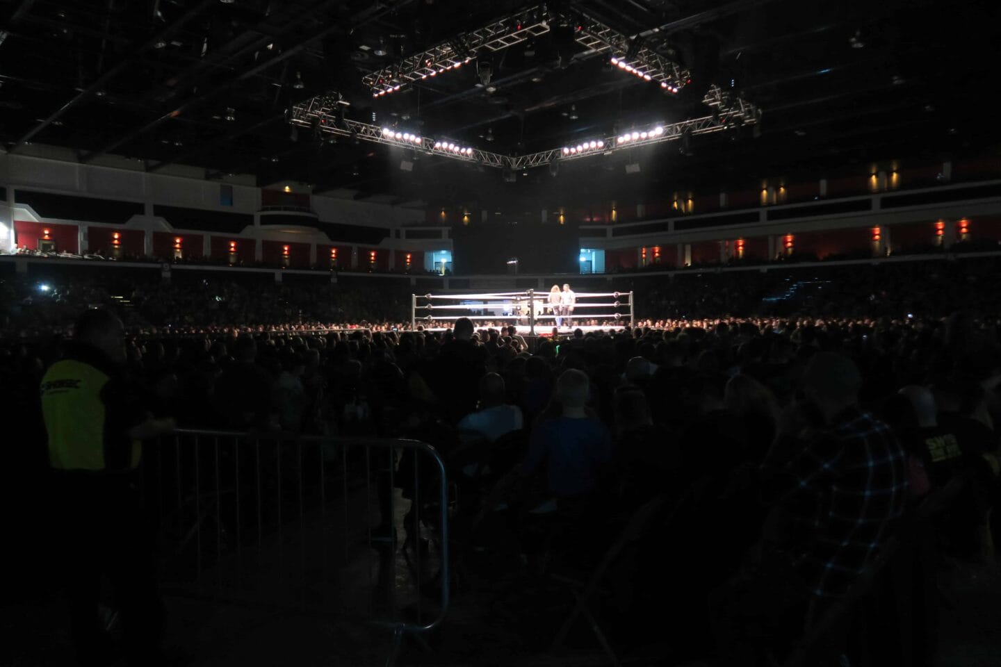 The Ring at WWE Live UK Cardiff November 2018