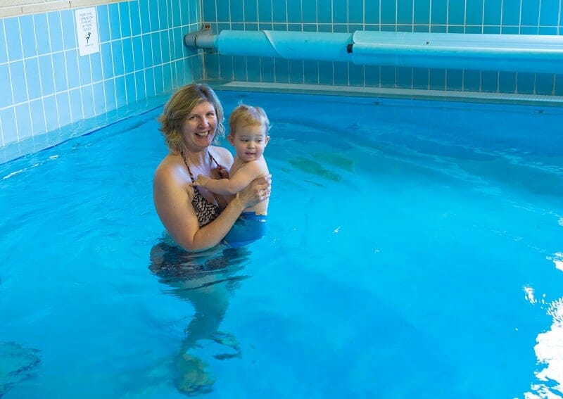 How to teach a child to swim with Water Babies