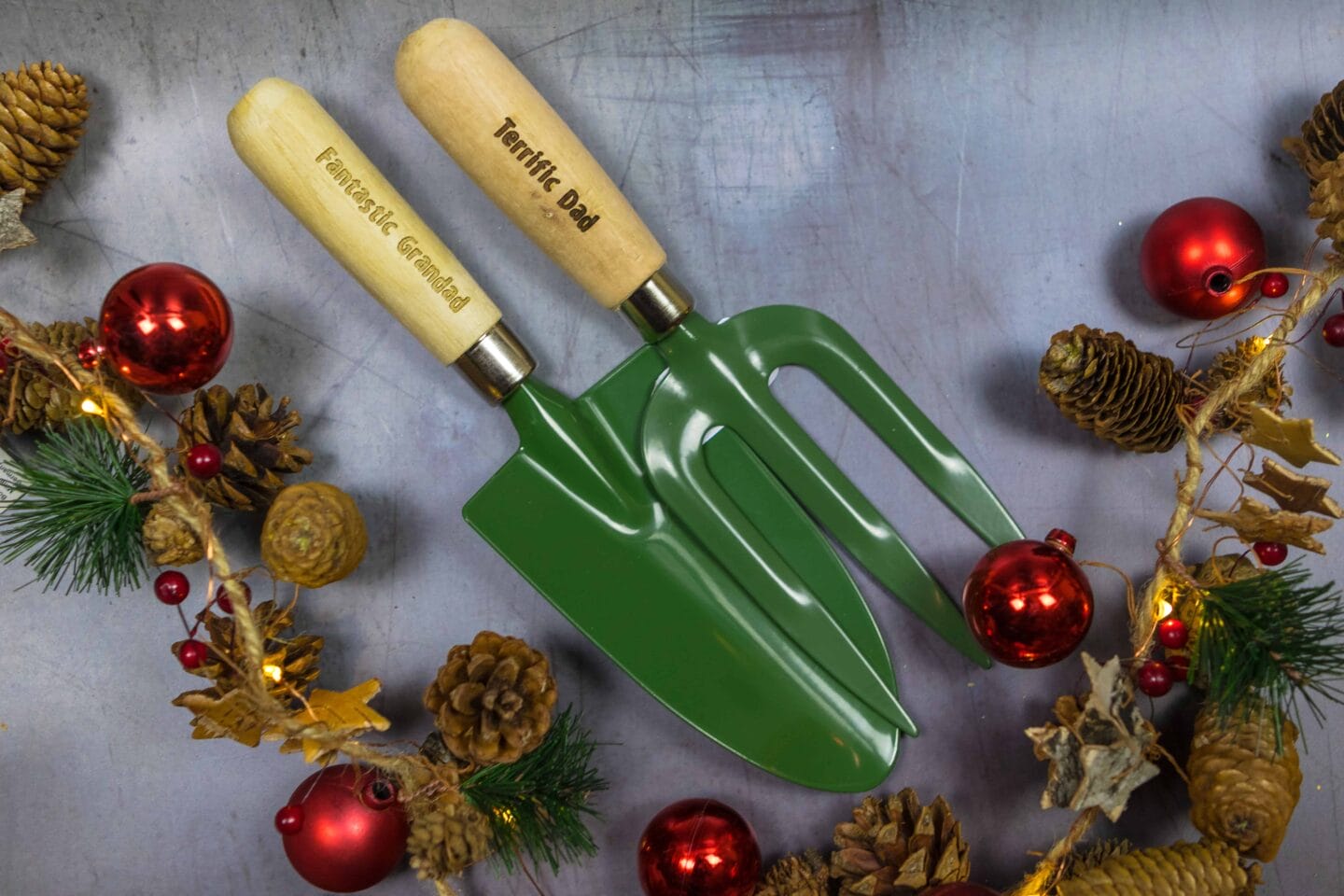 Personalised Garden Fork and Trowel Set RRP £15.99