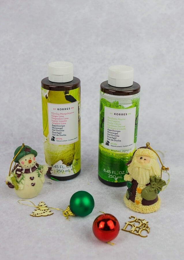 Korres Dynamic Duo Basil Lemon and Ginger Lime