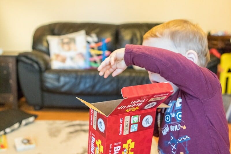 Bigjigs Toys Build Up Train