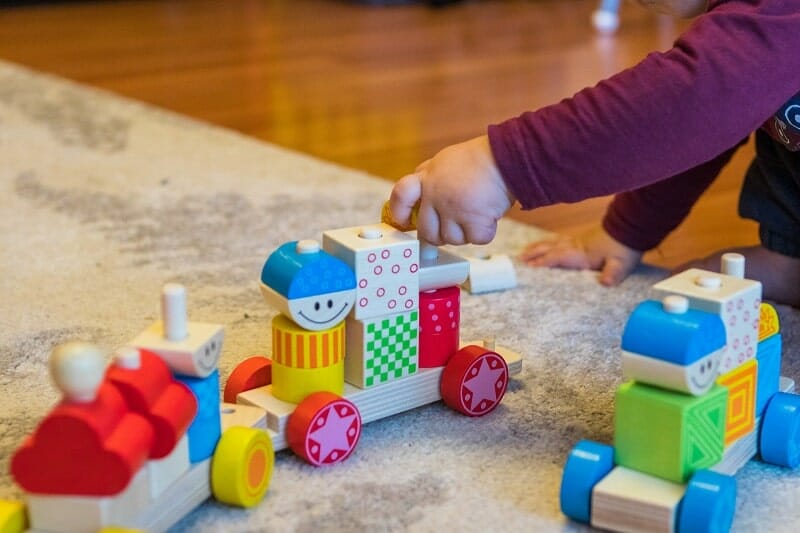 Bigjigs Toys Build Up Train