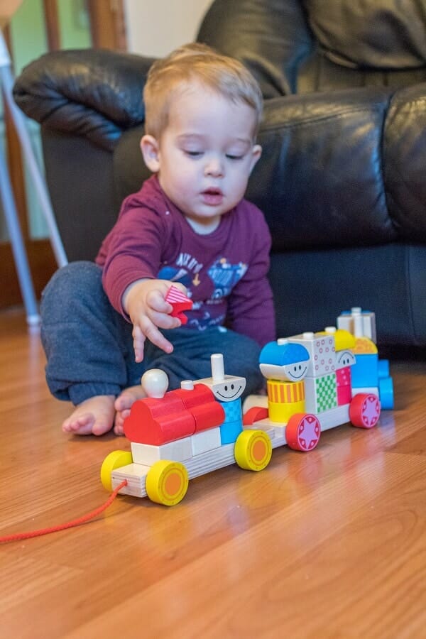 Bigjigs Toys Build Up Train