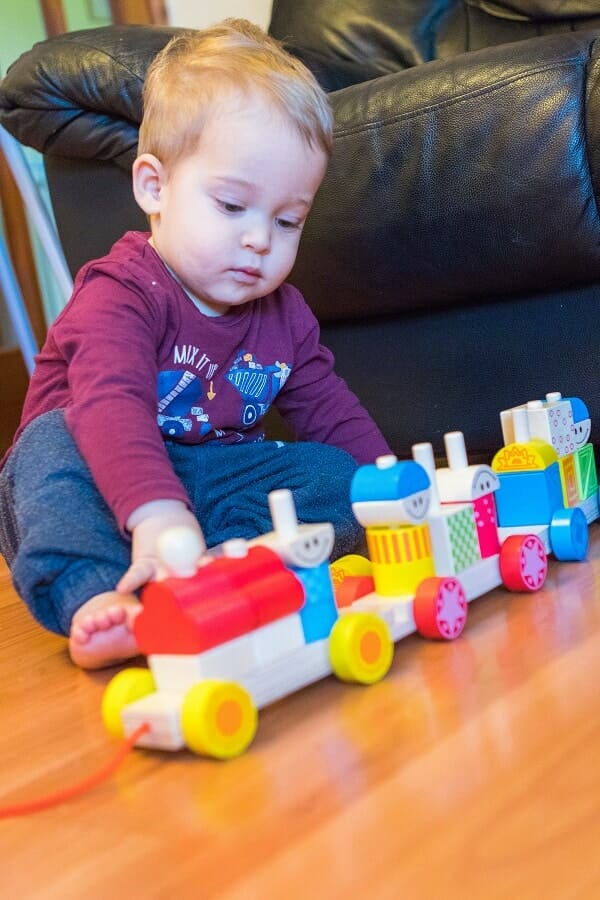 Bigjigs Toys Build Up Train