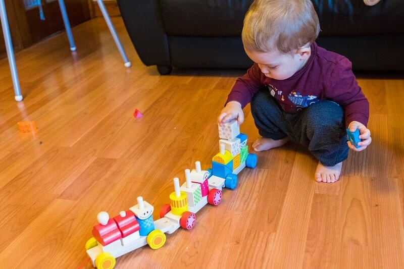 Bigjigs Toys Build Up Train