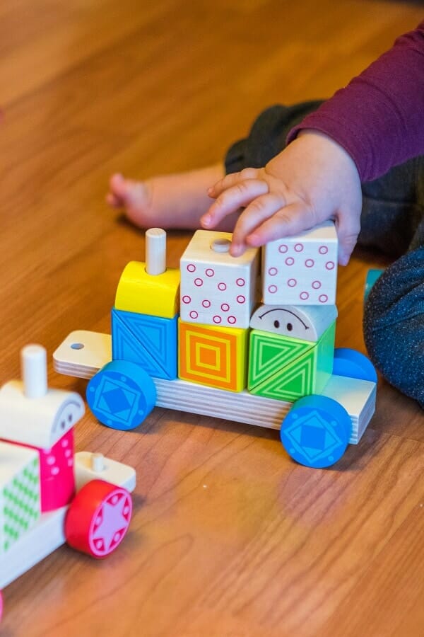 Bigjigs Toys Build Up Train