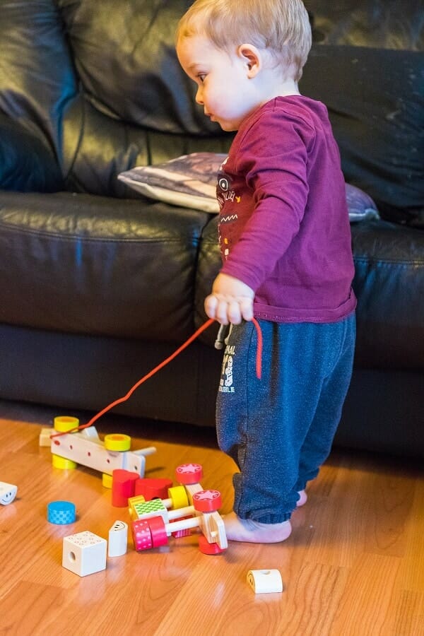 Bigjigs Toys Build Up Train