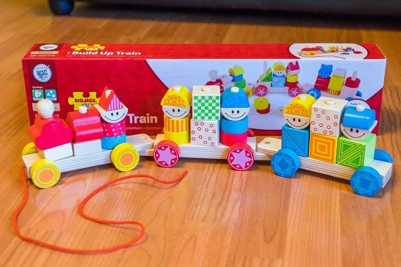 Bigjigs Toys Build Up Train Review