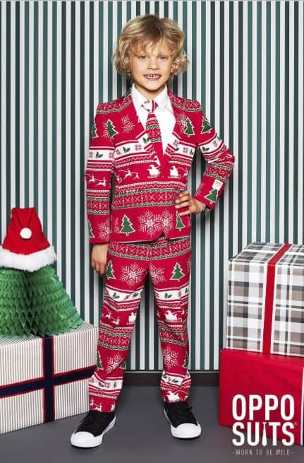 Boys Winter Wonderland Suit from Opposuits