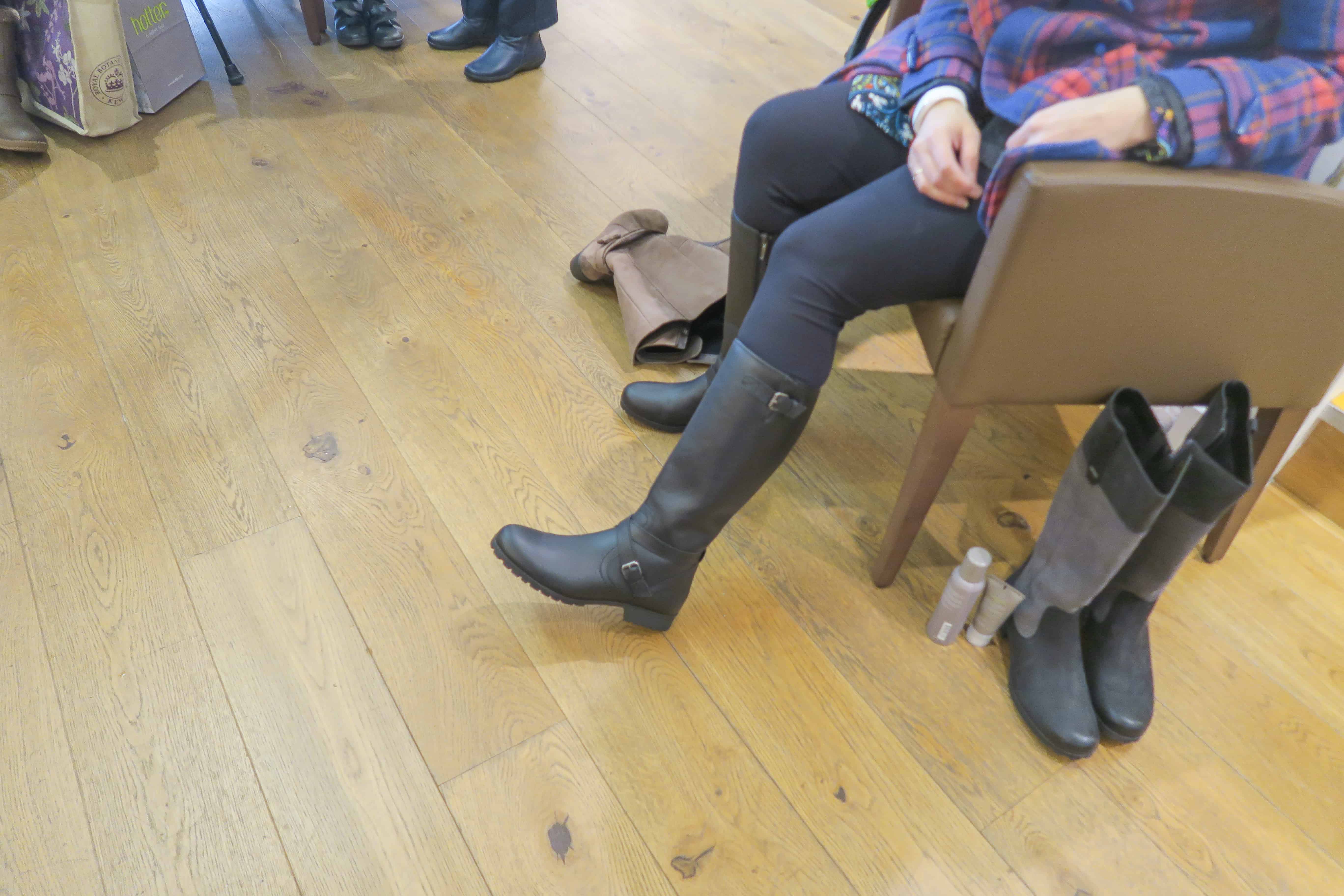 Belle Boots at Hotter Shoes Exeter