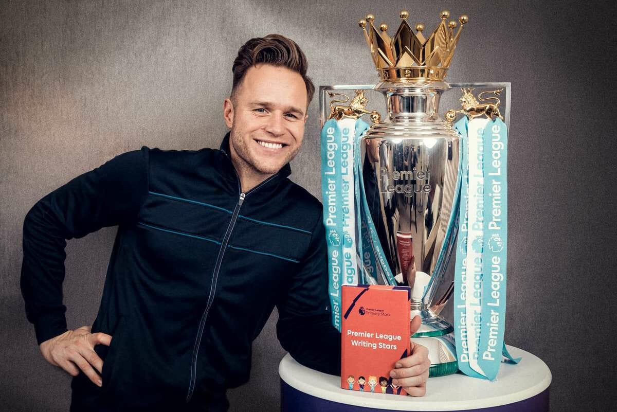 Olly Murs is one of the judges for the Premier League Primary Writers Poetry Competition
