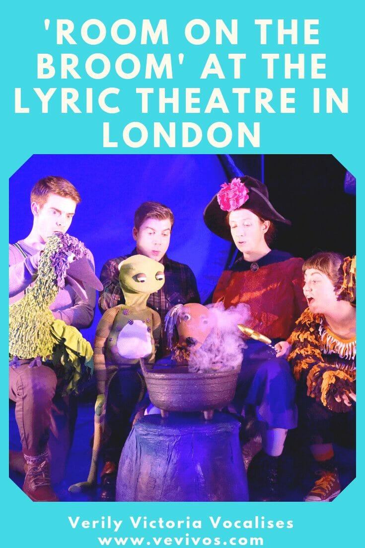 My sister and my nephew recently had the chance to watch Room on the Broom at the Lyric Theatre, London. Here are her thoughts.