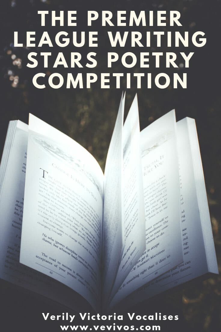 The Premier League Writing Stars Poetry Competition launched back in October and it is open to primary school pupils (aged 5-11) in England and Wales. 
