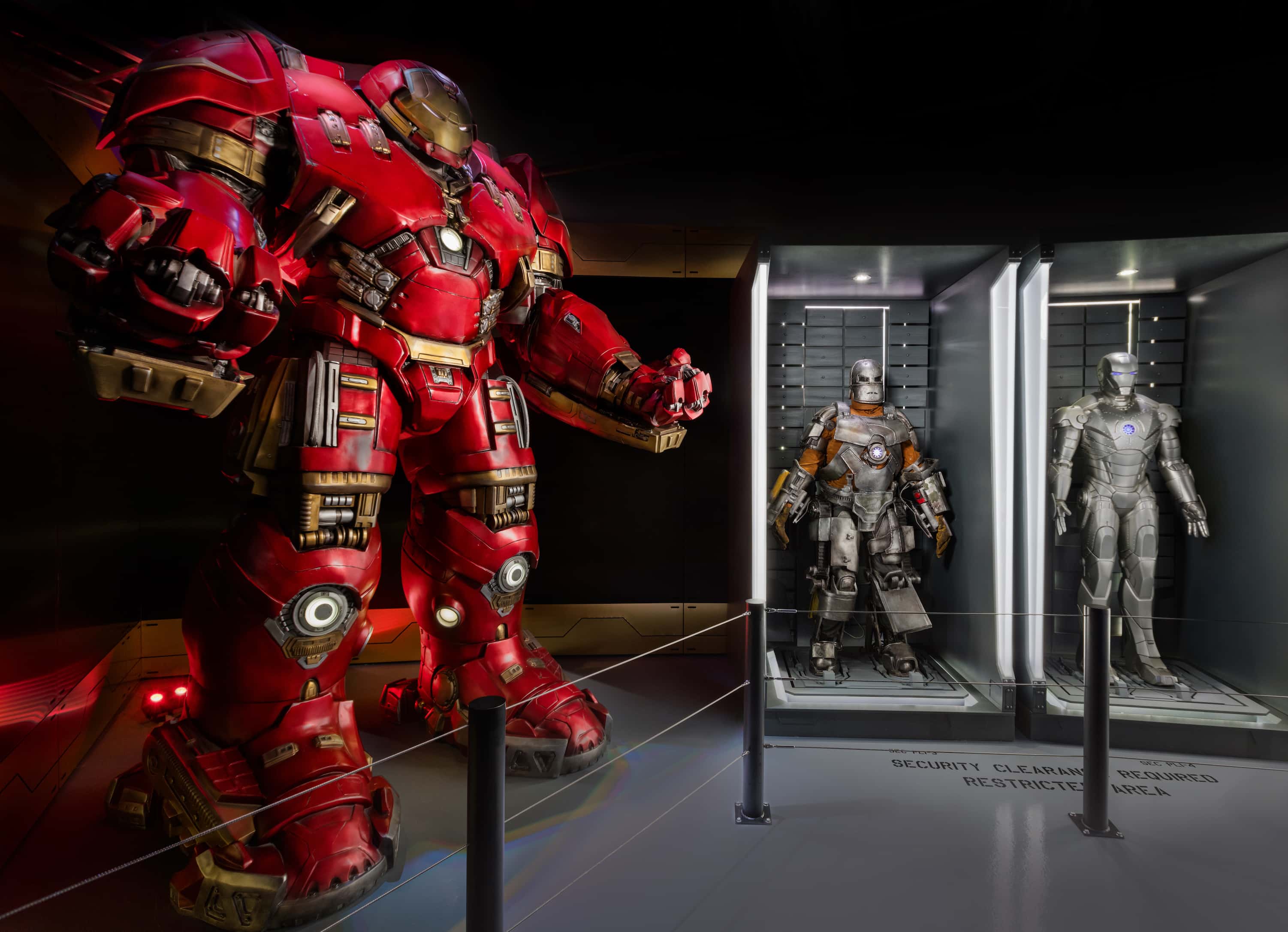 Iron Man at Marvel's Avengers STATION exhibition in London