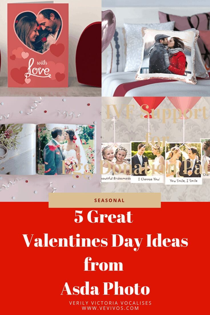 Asda Photo is one of those companies who have ventured into the online shopping experience and they have some great Valentines Day gift ideas. I share 5 of their products in this post.