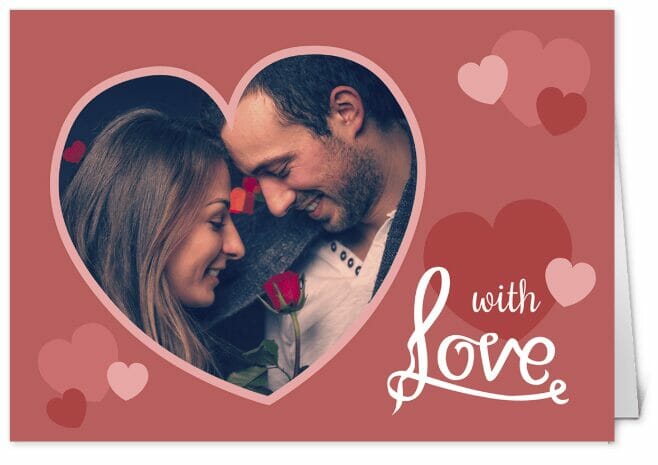 Asda Photo Valentines Card