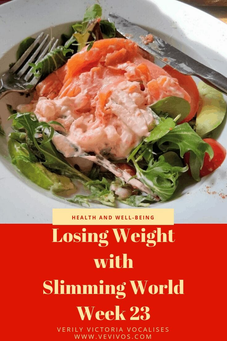 With my BMI now in the 'normal' range, it could be very easy to give up but I am enjoying losing weight with Slimming World! Here is my latest post.