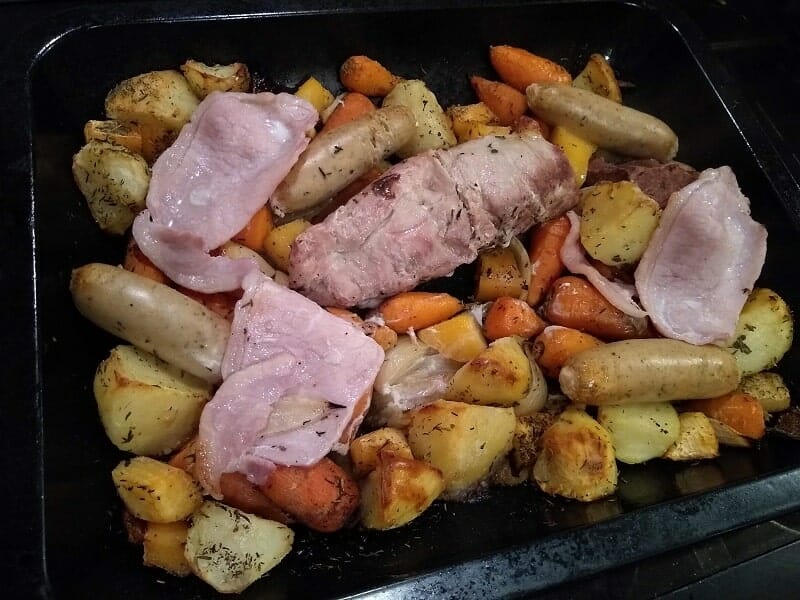 One Tray Roast - a Slimming World meal