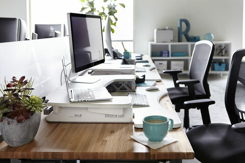 Did you know sitting for 8 hours per day can increase the chance of premature death by 60% Try standing at work with the Varidesk Pro Plus 36