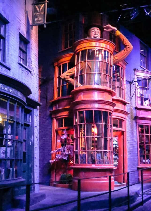 Diagon Alley at Warner Bros Studio Tour trip