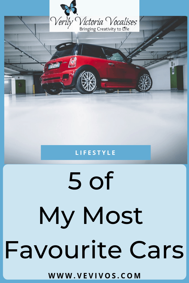  I have always had an interest in cars. I have had quite a few so I thought I would share 5 of my most favourite cars to date.