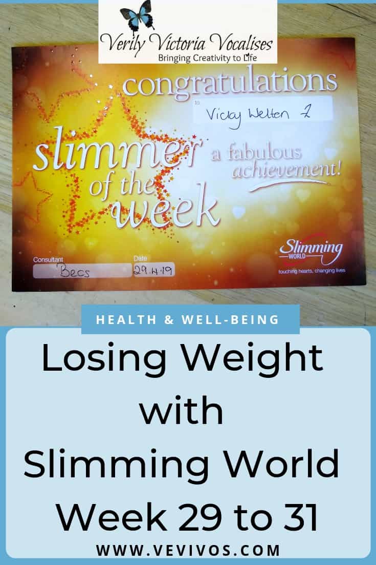 Still losing weight with Slimming World and I am just 6.5lbs away from my target. Lots of positive things have happened this week so read to find out more! #weightloss #SlimmingWorld