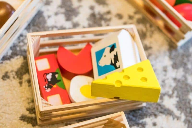 The Food Groups Wooden Food set from Melissa and Doug