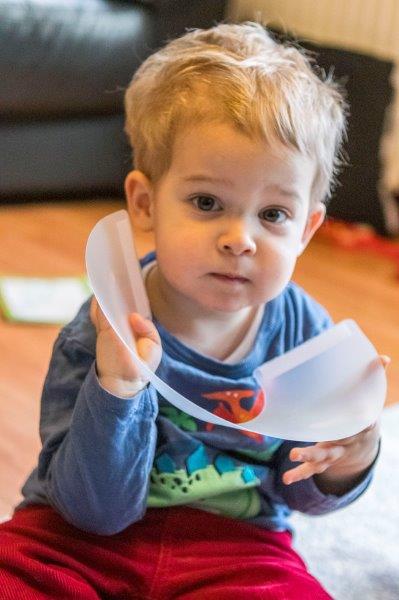 The cone from the Melissa and Doug Pet Vet Play Set