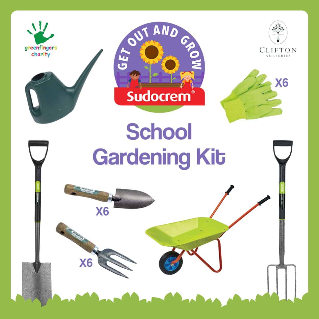 WIN a Get Out and Grow Gardening Kit for Your School*