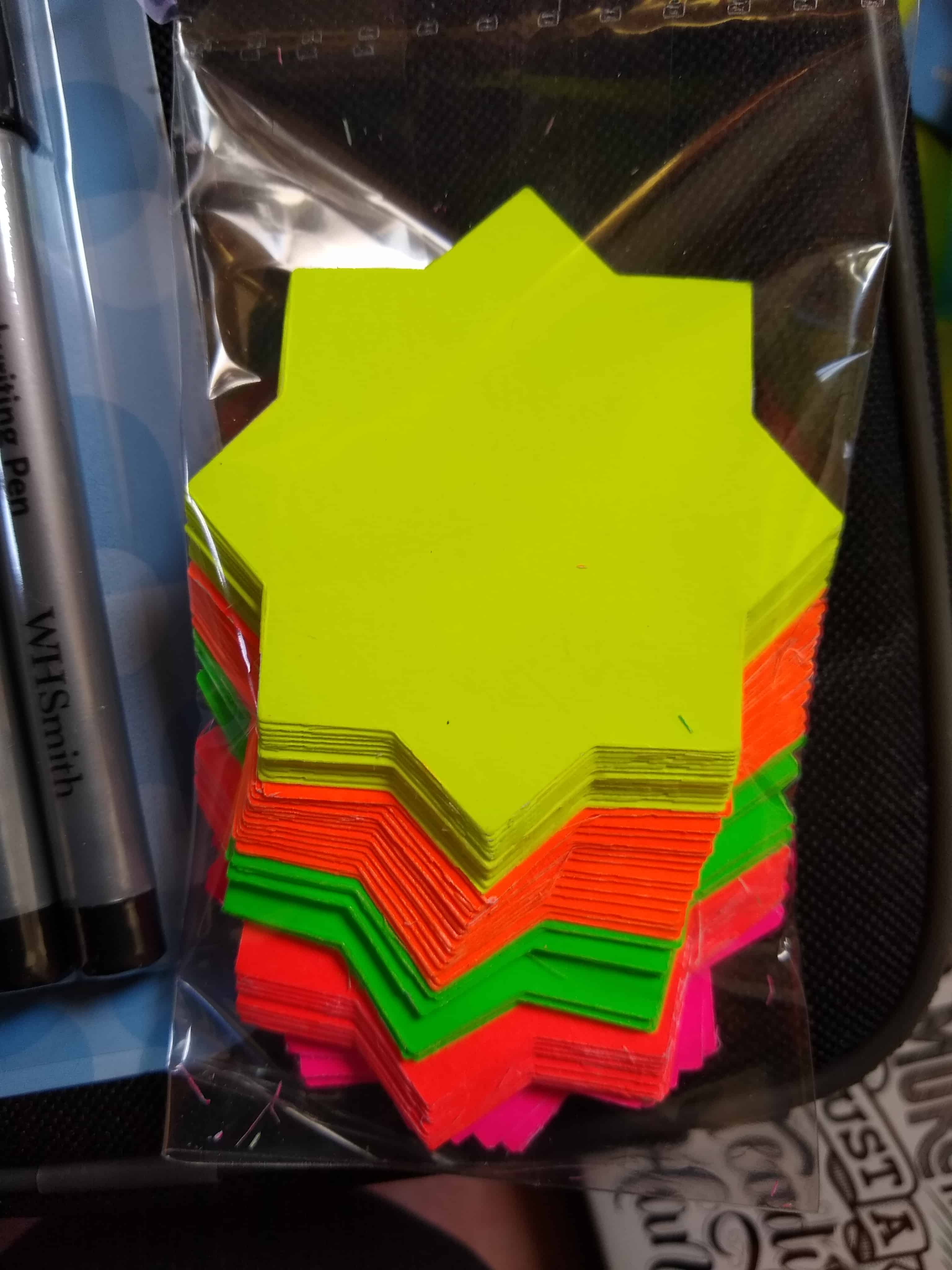 Fluorescent stars from WH Smith