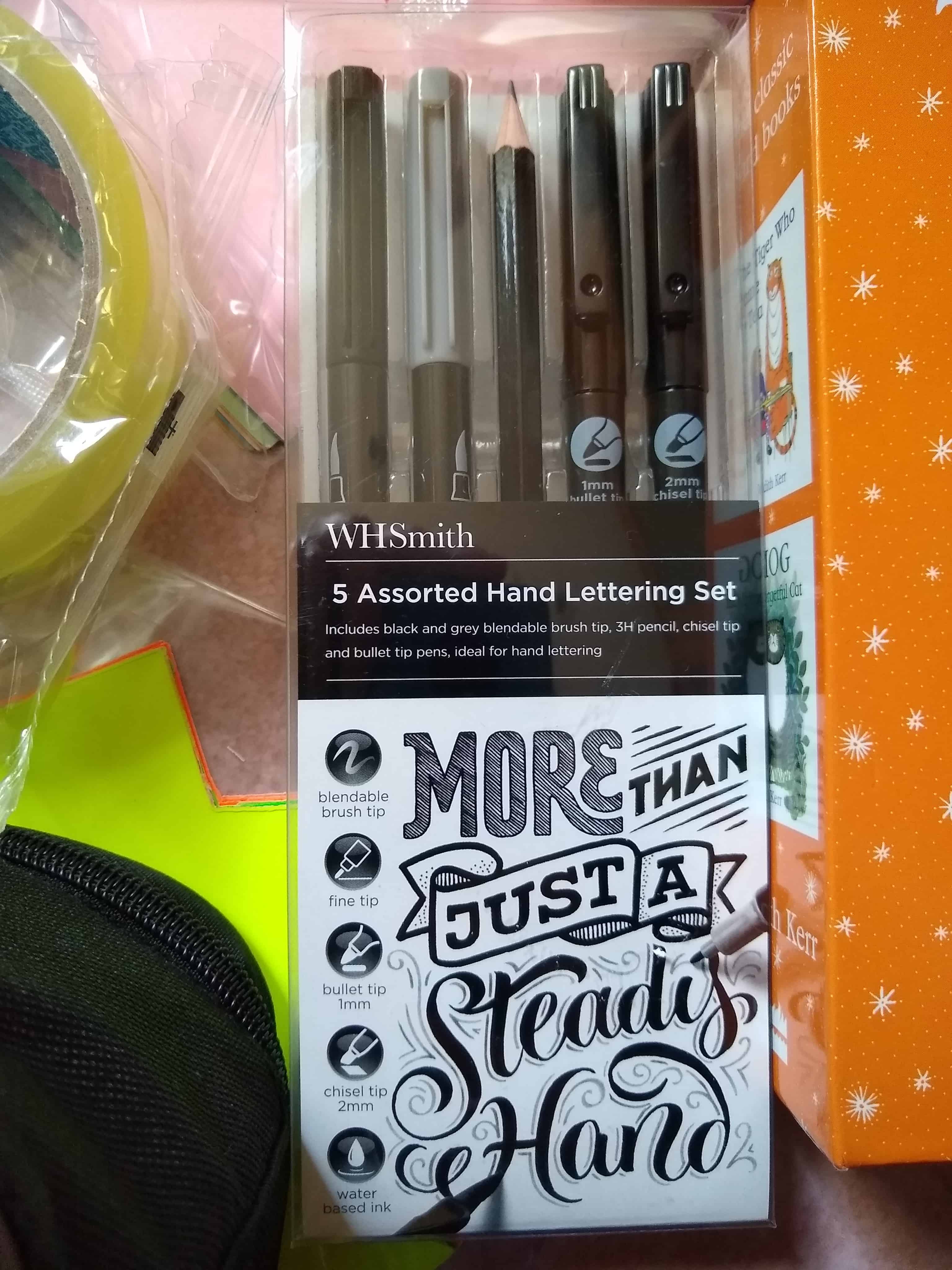 Hand Lettering Set from WH Smith
