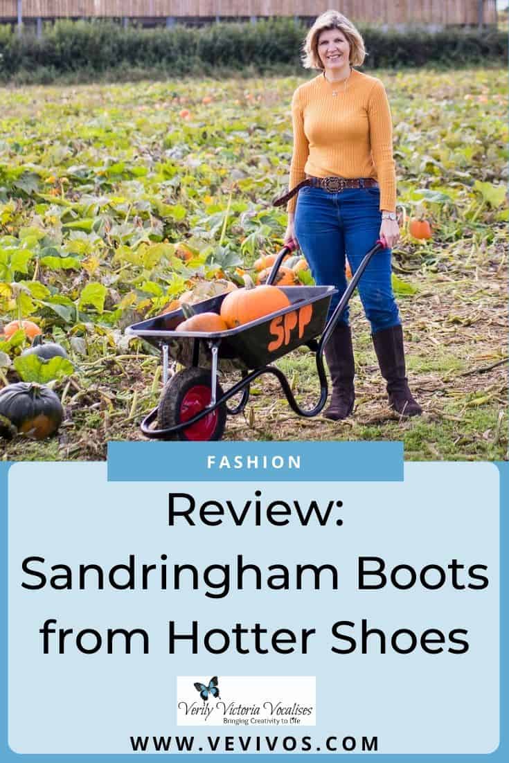 I always shop women's range of boots from Hotter Shoes. They have never failed to come up trumps in the fashion stakes for me. They do extremely well at combining practicality with fashion and I love that they also offer each style in a great variation of colours, each one complimenting at least 4 outfits in my wardrobe. Here is my review of their Sandringham Boots #ad #agifted