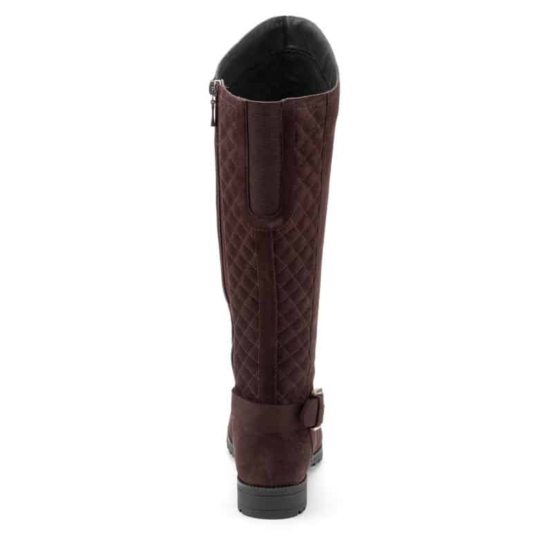 Back view of the Sandringham Boots in Chocolate colour from Hotter Shoes