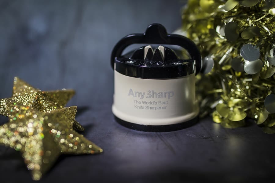The Any Sharp Knife sharpener. A useful Christmas gift for men