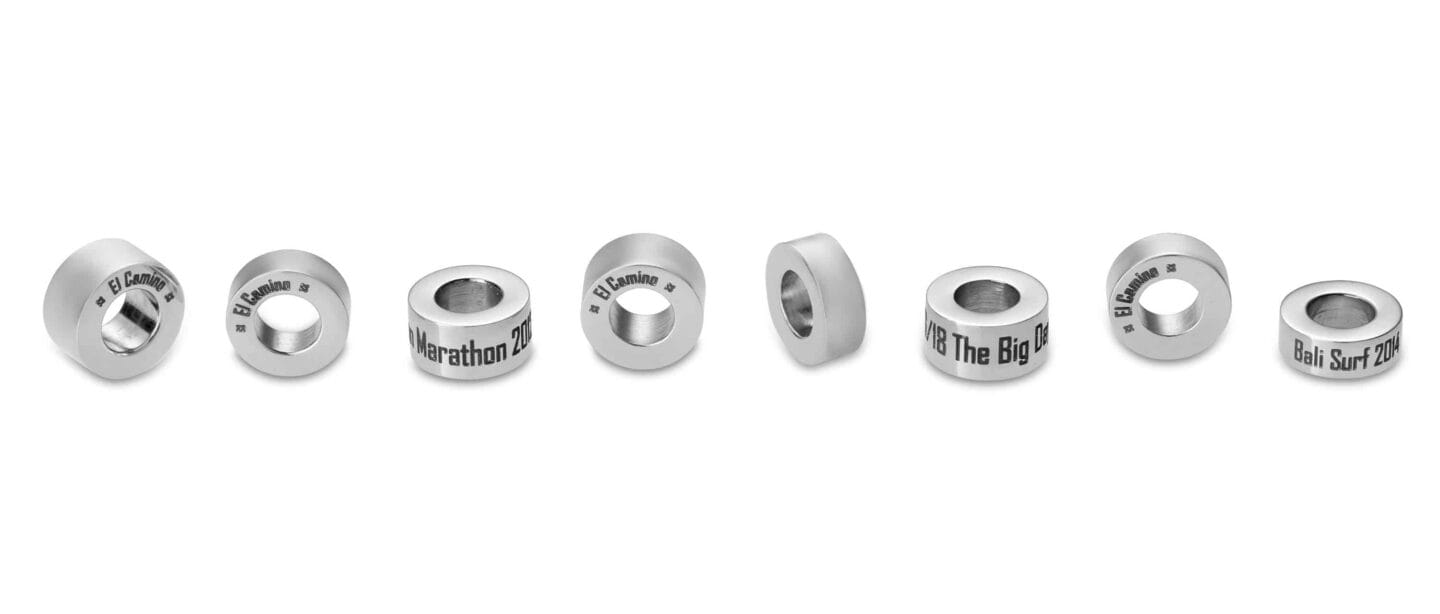 Steps from the customisable travel jewellery from El Camino