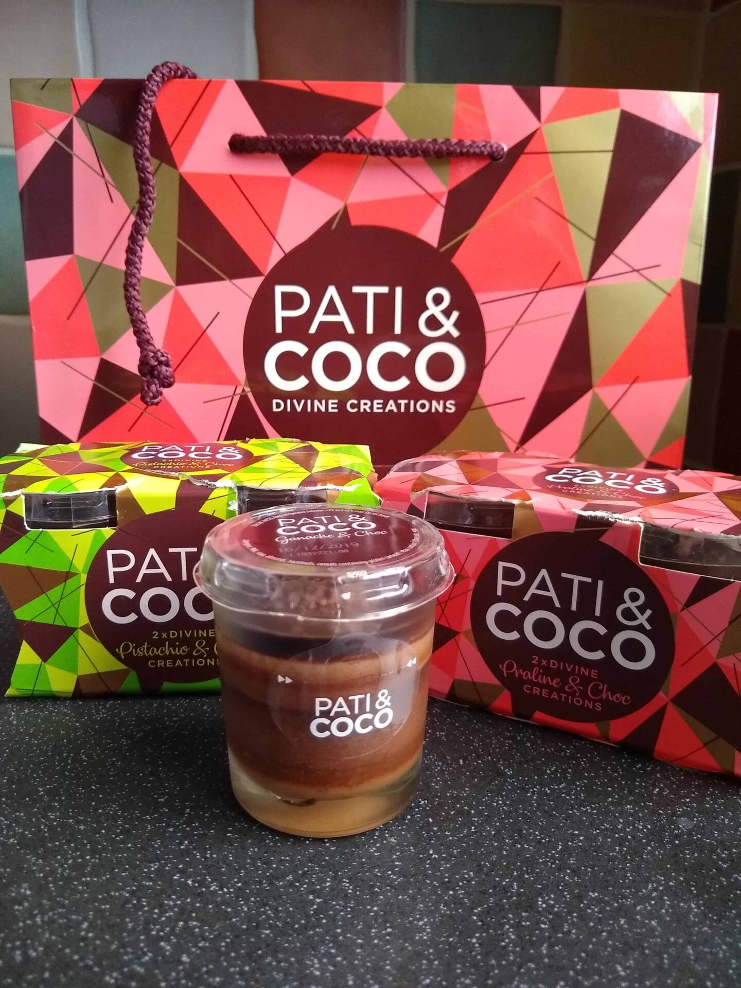 The Pati and Coco Chocolate Pot Range