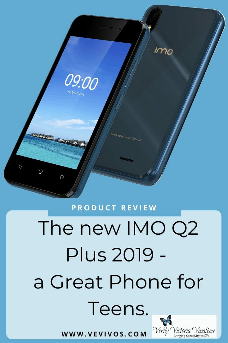 The mobile phone Grace currently has really has taken a battering so, Ross and I decided to look out for a new one. The IMO Q2 Plus 2019 was our choice. #Ad #Gifted #mobilephone