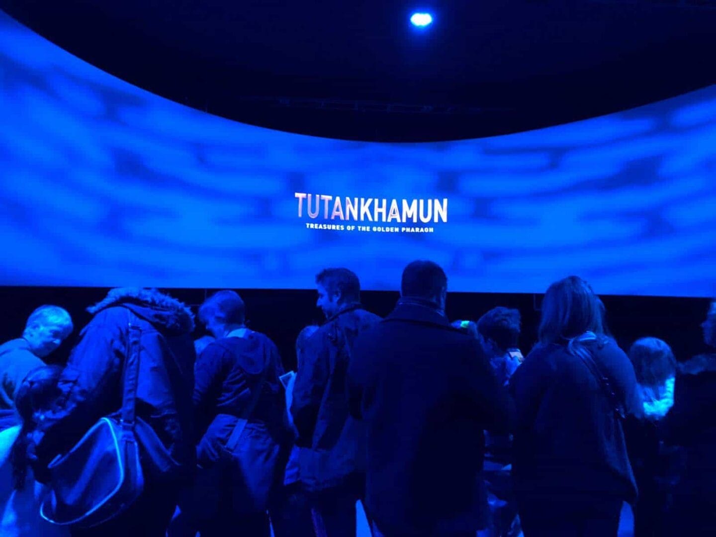 Tutankhuamun: Treasures of the Golden Pharaoh exhibition at Saatchi Gallery