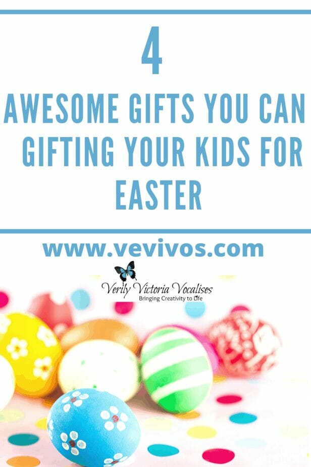 Lots of great ideas you can give your children for Easter without a chocolate egg in sight! #vevivos #eastergifts #eastergiftsforkids